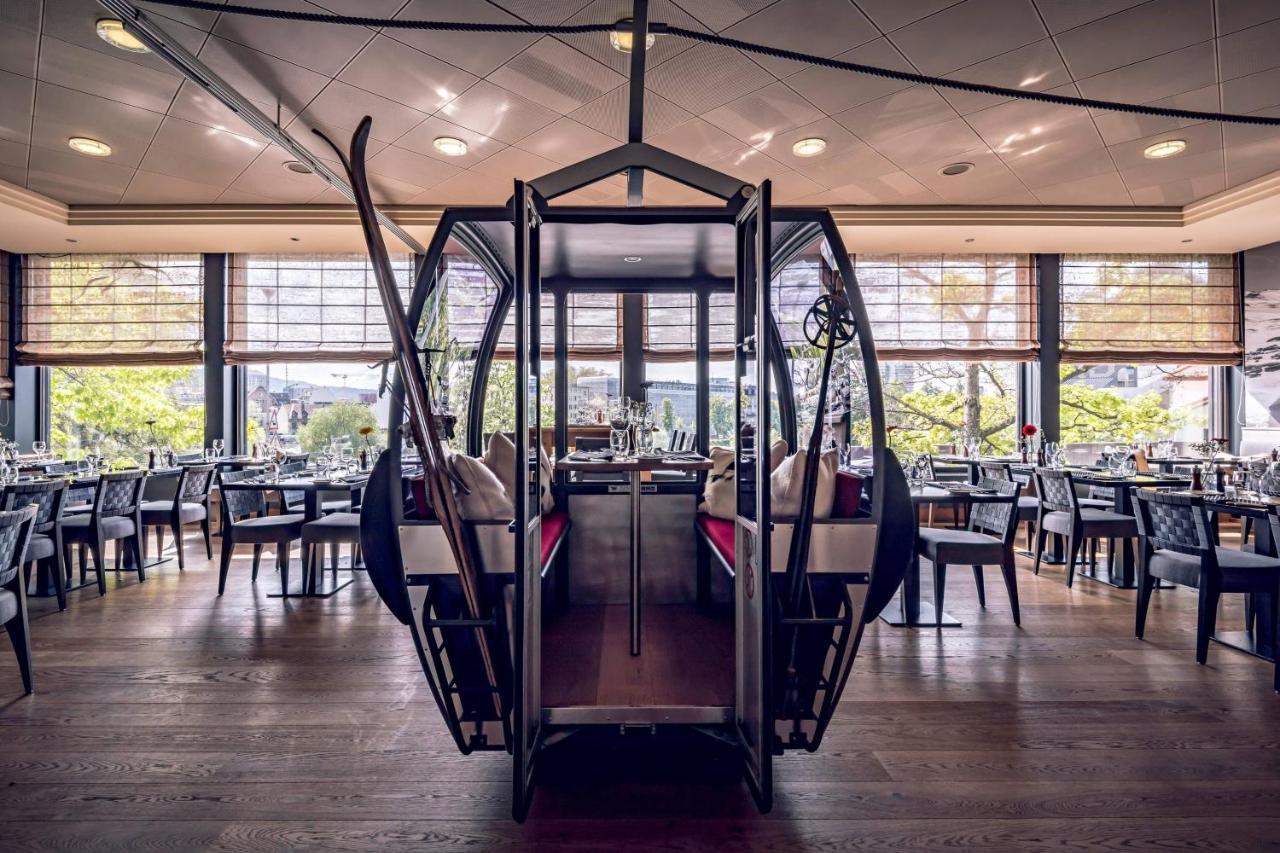 Zurich Marriott Hotel Eksteriør bilde Restaurant Sky