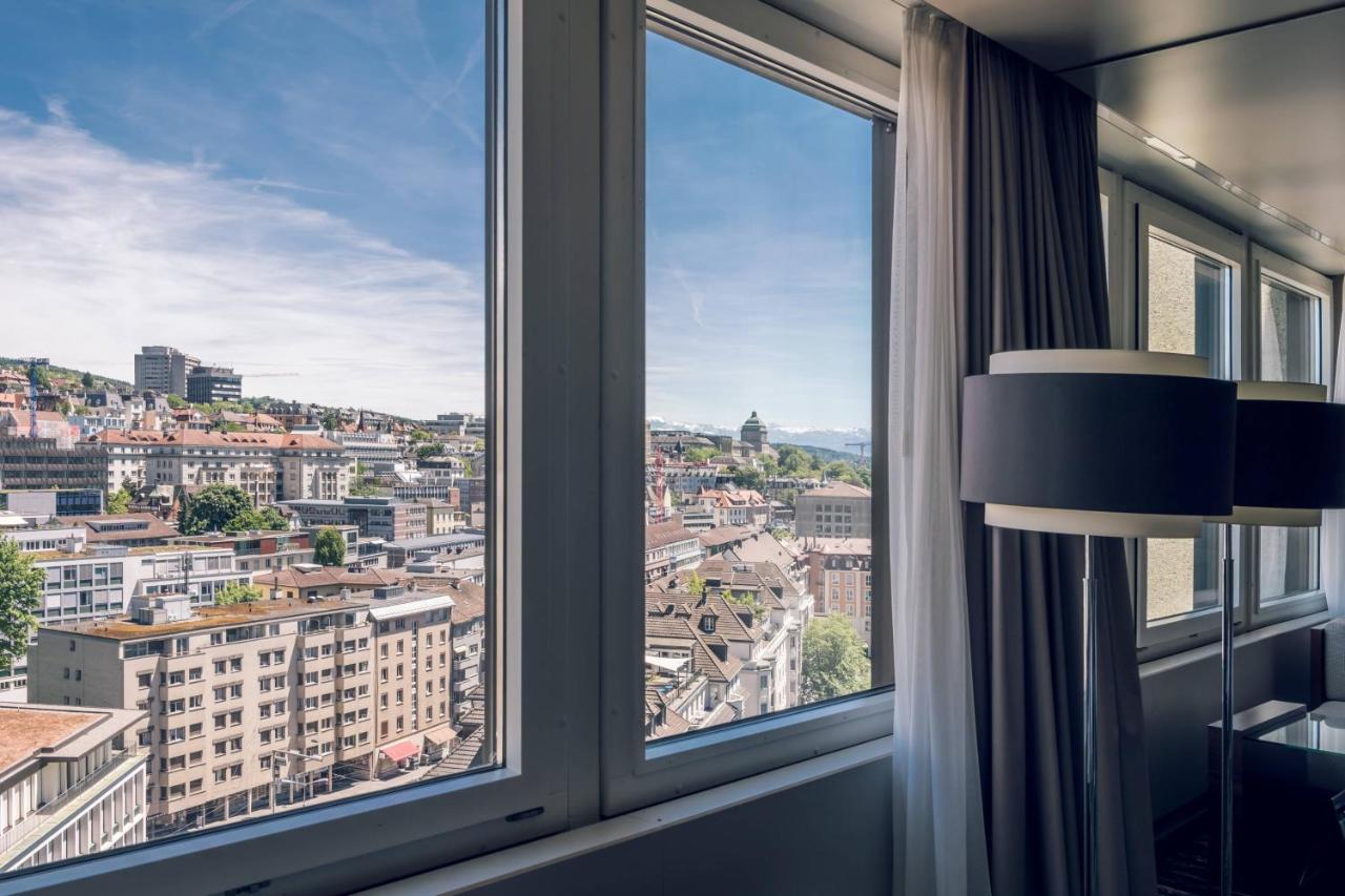 Zurich Marriott Hotel Eksteriør bilde View from a room