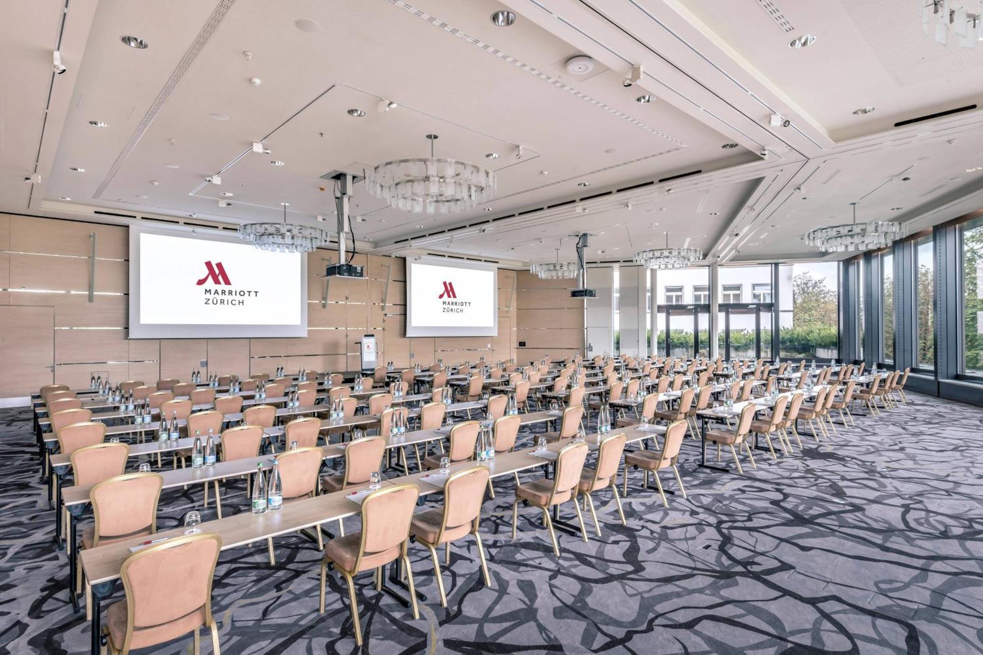 Zurich Marriott Hotel Eksteriør bilde The ballroom